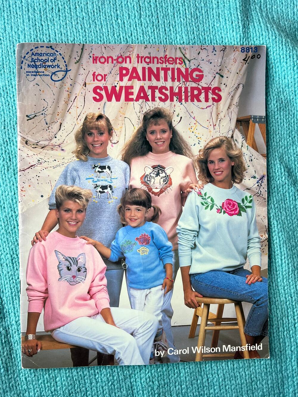 iron on transfers for painting sweatshirt 1980s